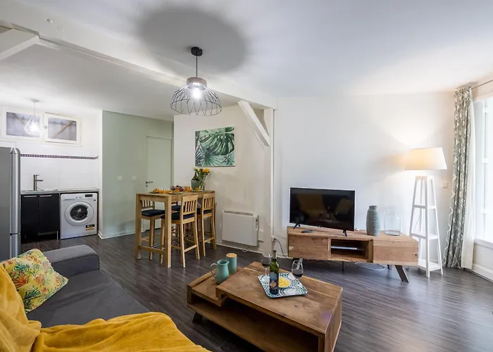 Le Grand Jungle - Hyper Centre - Wifi- Lave Linge Apartamento *